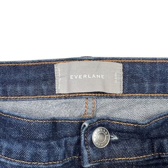 Everlane High Rise Skinny Ankle Jeans Stretch Denim Dark Wash Womens 32 - Picture 5 of 6